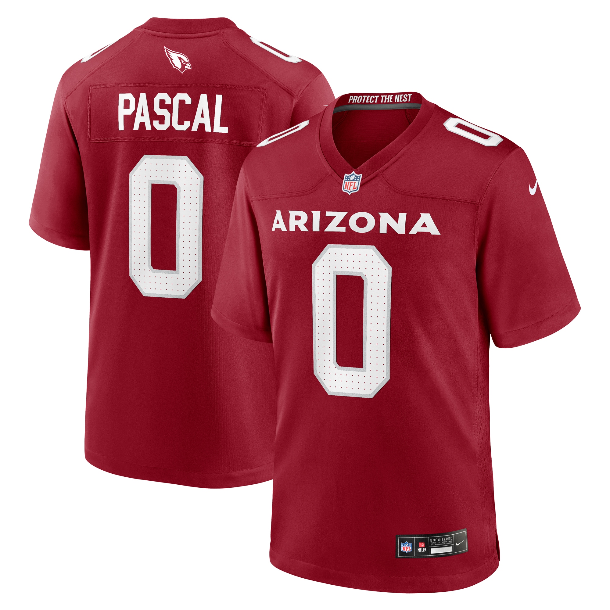 Zach Pascal Arizona Cardinals Game Player Jersey – Cardinal