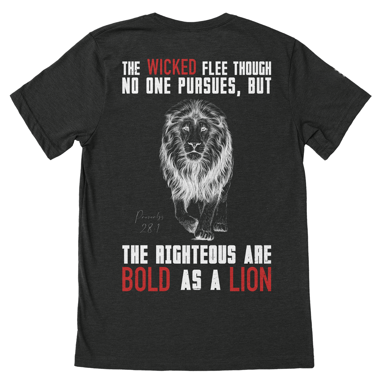 Veteran Shirt, The Righteous Are Bold As A Lion T-Shirt Km0308