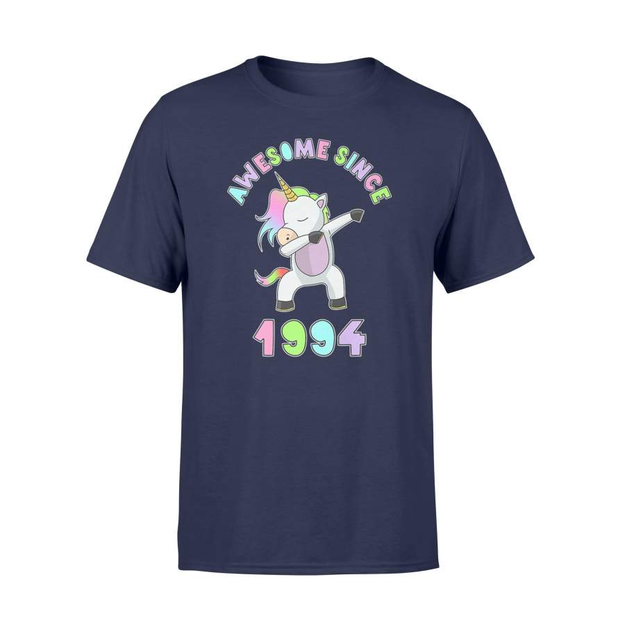 24th Birthday Unicorn 1994 Age 24 Women Dabbing T Shirt