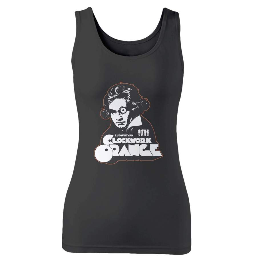 A Clock Orange Ludwig Van Woman’s Tank Top