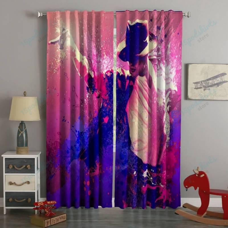 3D Printed Michael Jackson Style Custom Living Room Curtains