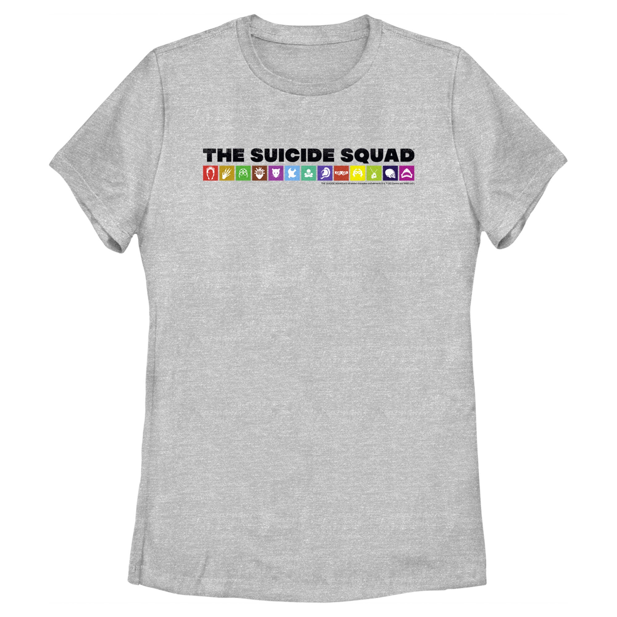 The Suicide Squad Women’S Icons Logo  T-Shirt