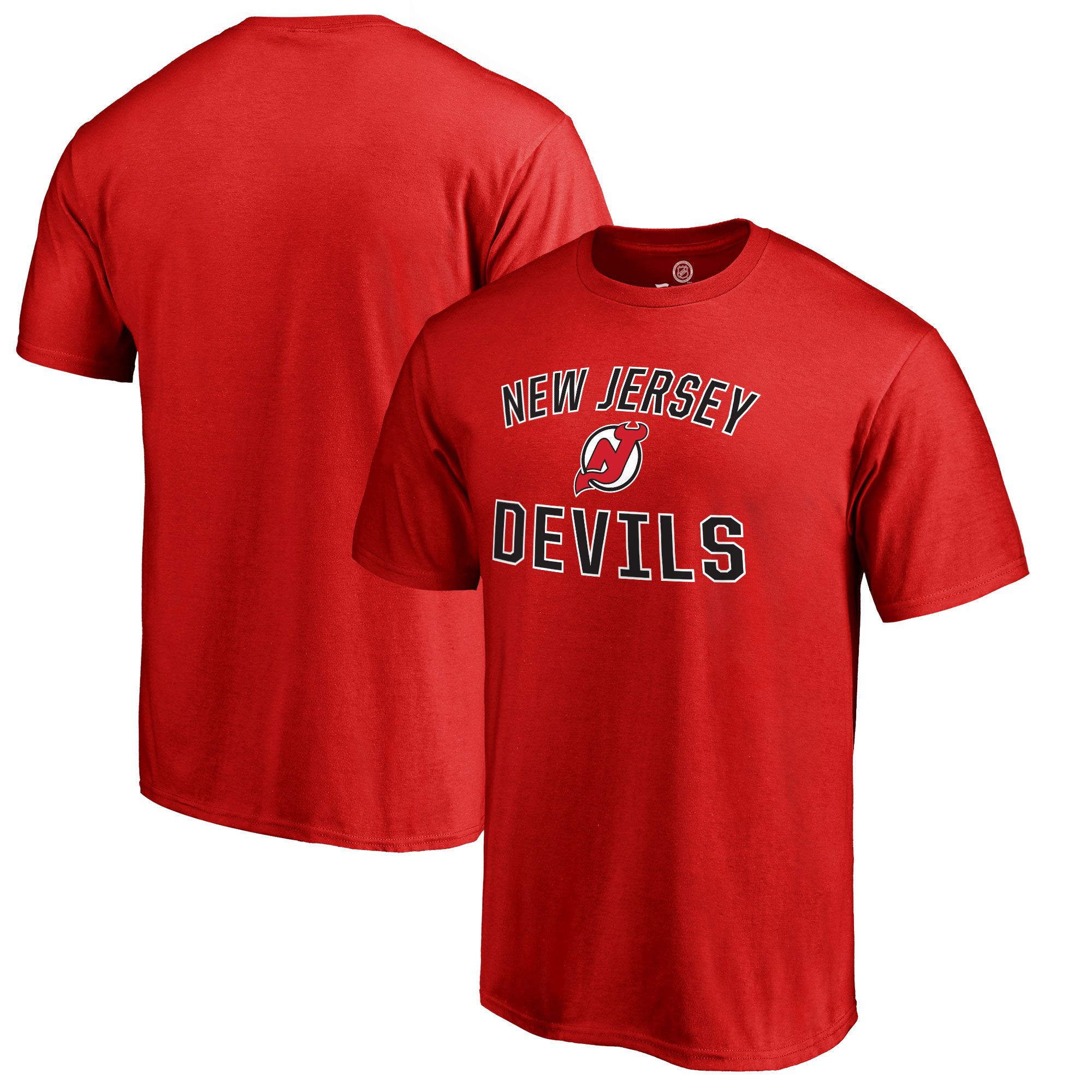 Men’S Fanatics Branded Red New Jersey Devils Big & Tall Victory Arch T-Shirt