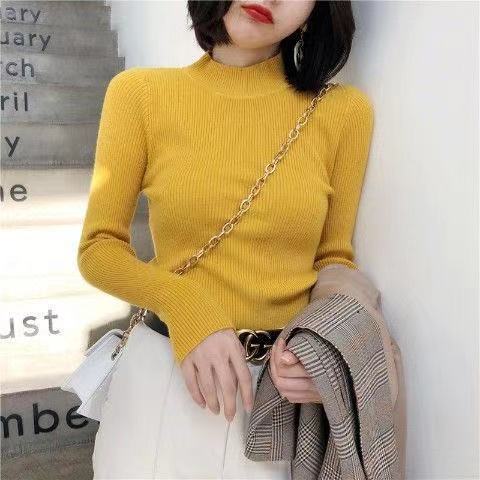 Womens Sweaters Winter Tops Turtleneck Shirt Women Thin Pullover Jumper Knitted Sweater Pull Femme alx