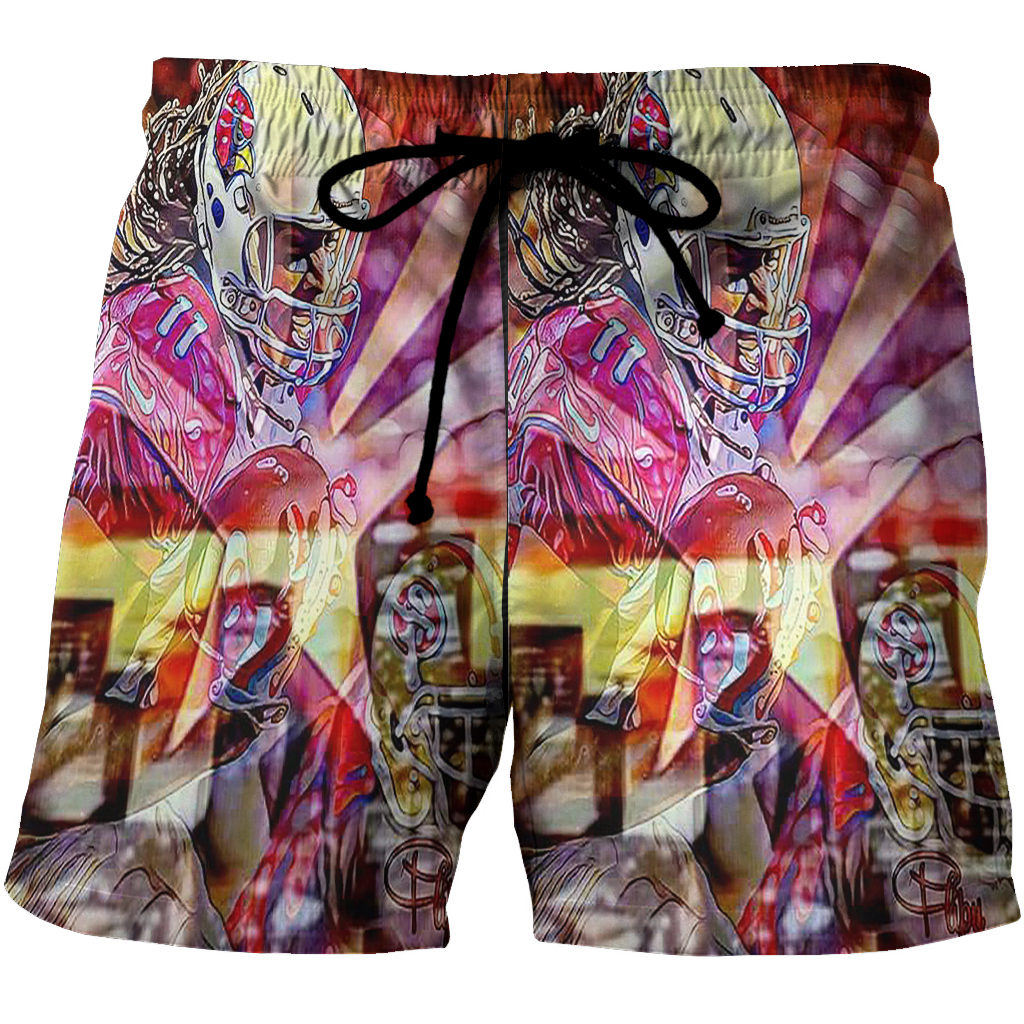 Arizona Cardinals Deandre Hopkins3 3D All Over Print Summer Beach Hawaiian Short