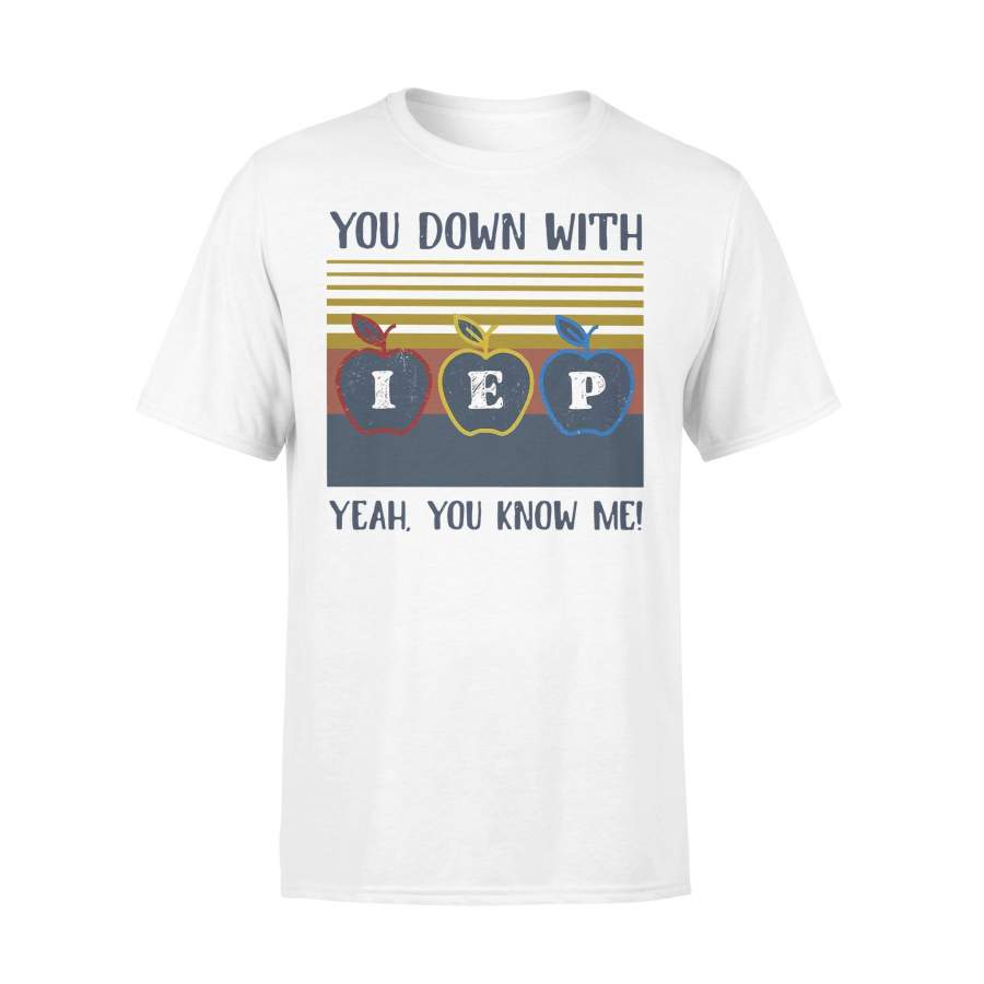 You Down With I E P Yeah You Know Me Apple Vintage T-shirt