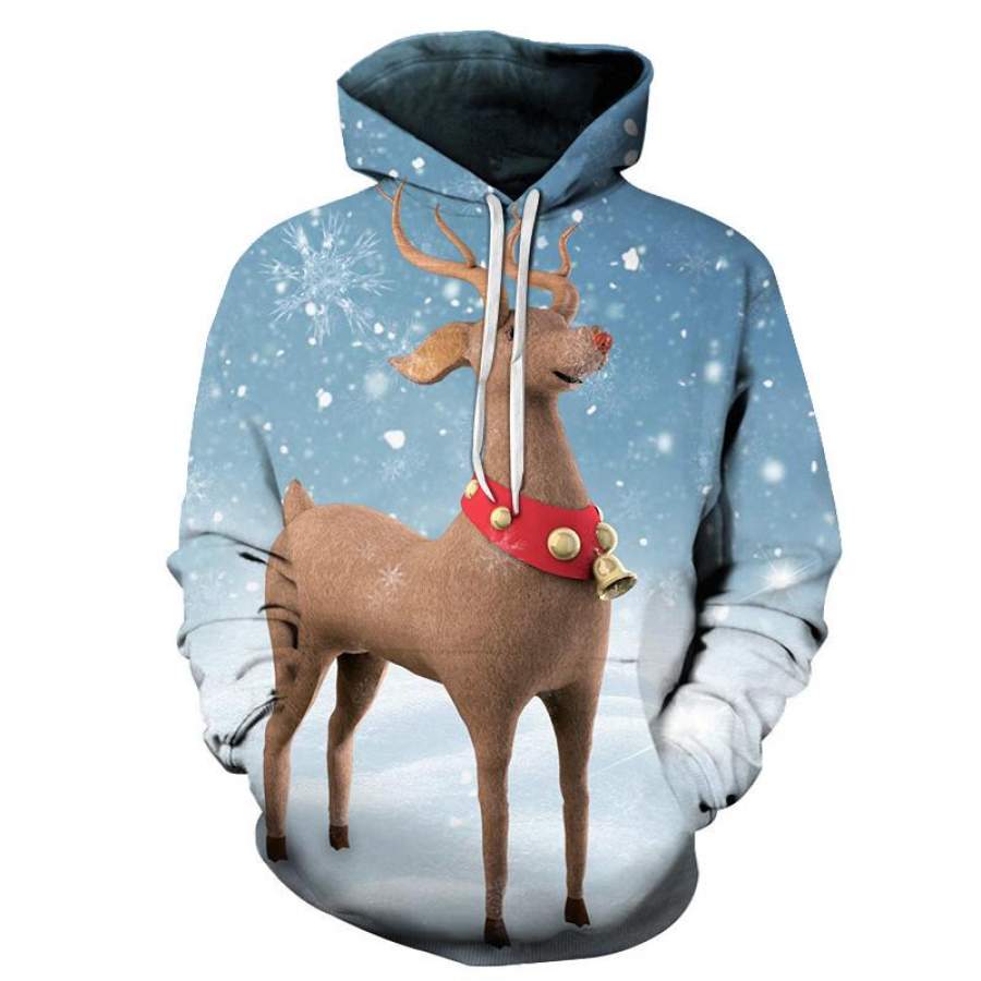Rudolph Red Nosed Reindeer Christmas Hoodie – Sweatshirt, Hoodie ...