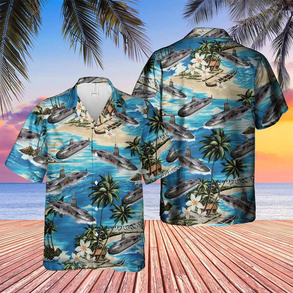 Submarine Hawaii Shirt For Lovers Aloha Ha8105