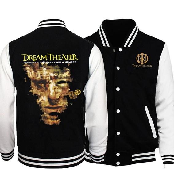 Dream Theater Merch Store Classic Baseball Jacket Sweatshirt Winter Printed Jackets