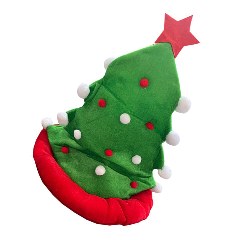 Christmas Hats Hat Santa Party Tree Headdressclaus Holiday Headwear Plush Green Beaniegift Kids Ugly Decor Cap Sweater alx