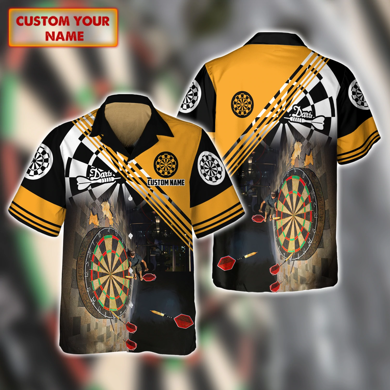 Darts Hawaii Custom Hawaii Shirt For Women Ha69441