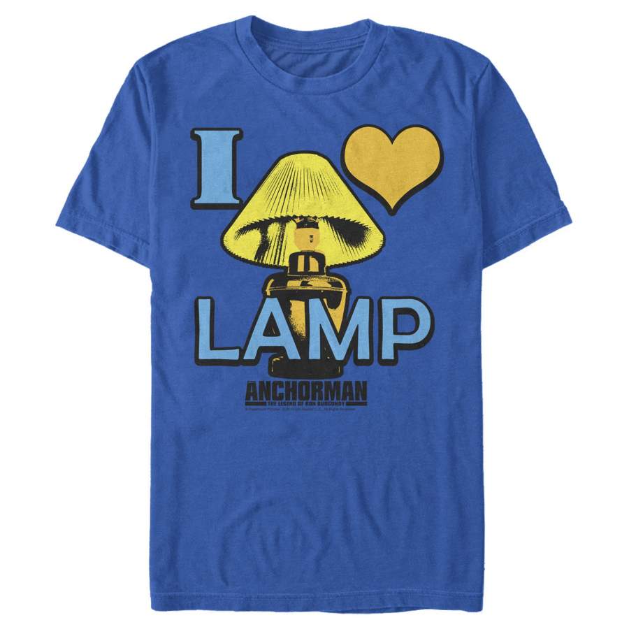 Anchorman Men’s I Love Lamp  T Shirt