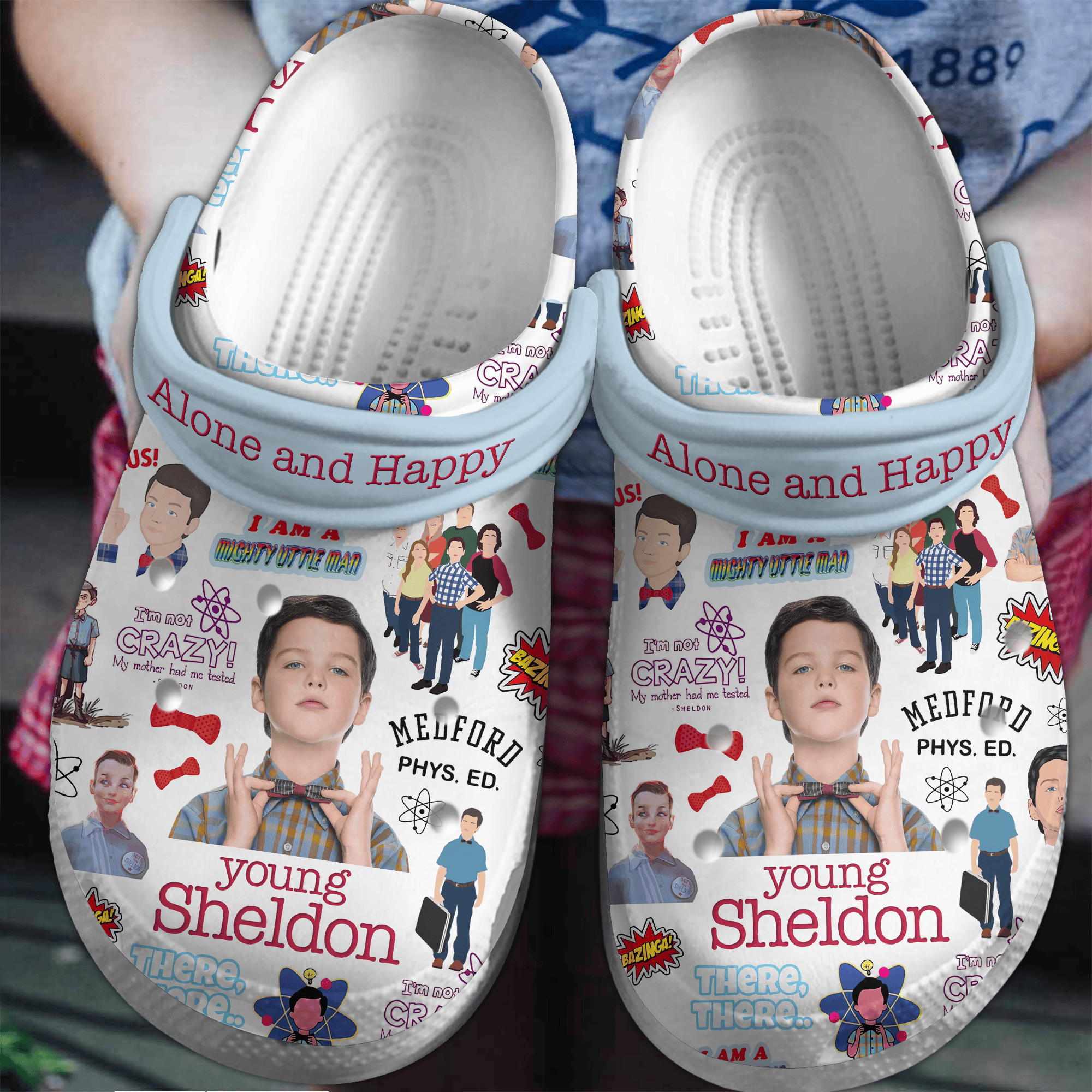 Young Sheldon Tv Series Crocss Clogs For Men Women And Kid Ht1706302171