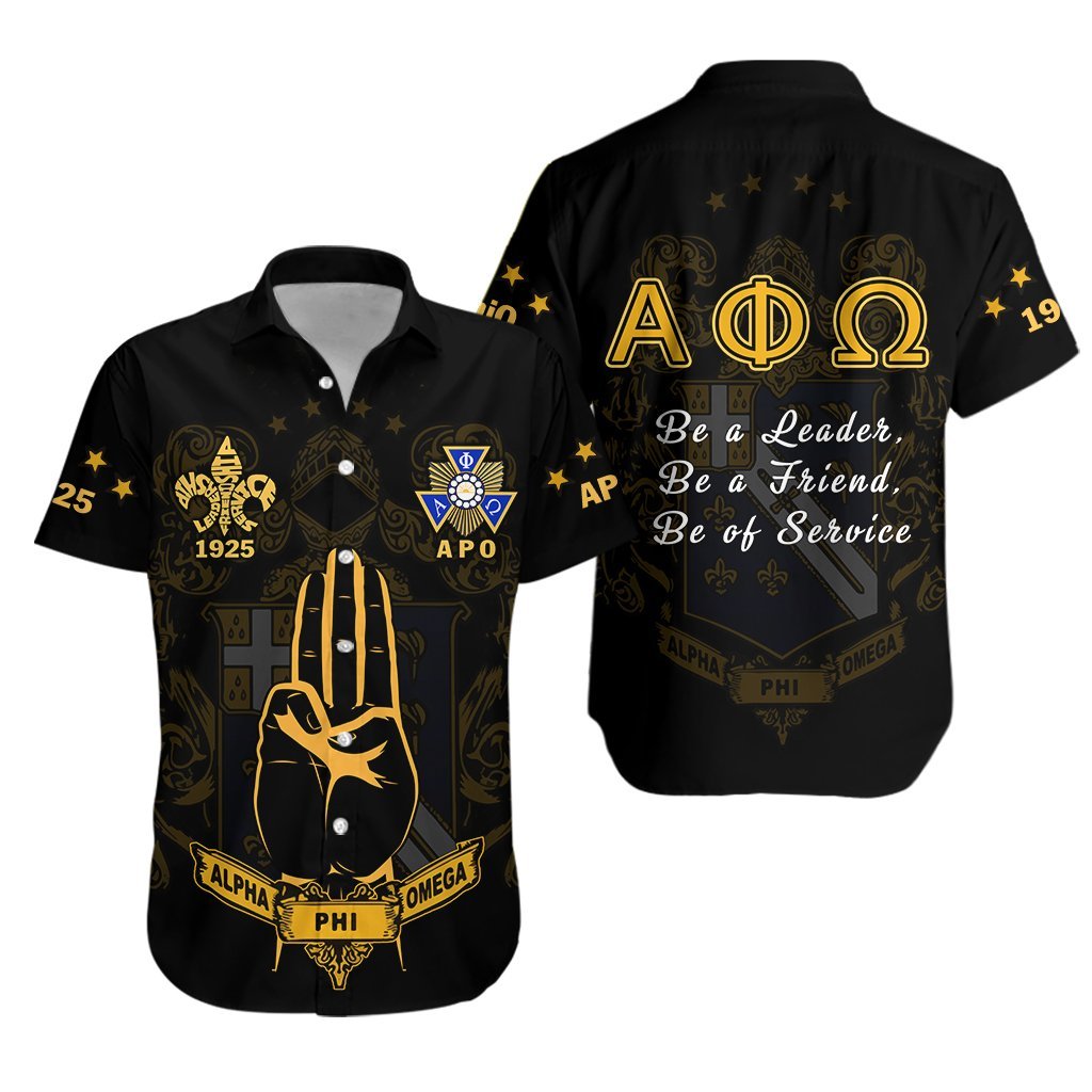 Alpha Phi Omega Hawaiian Shirt – The Scout Sign Lt13