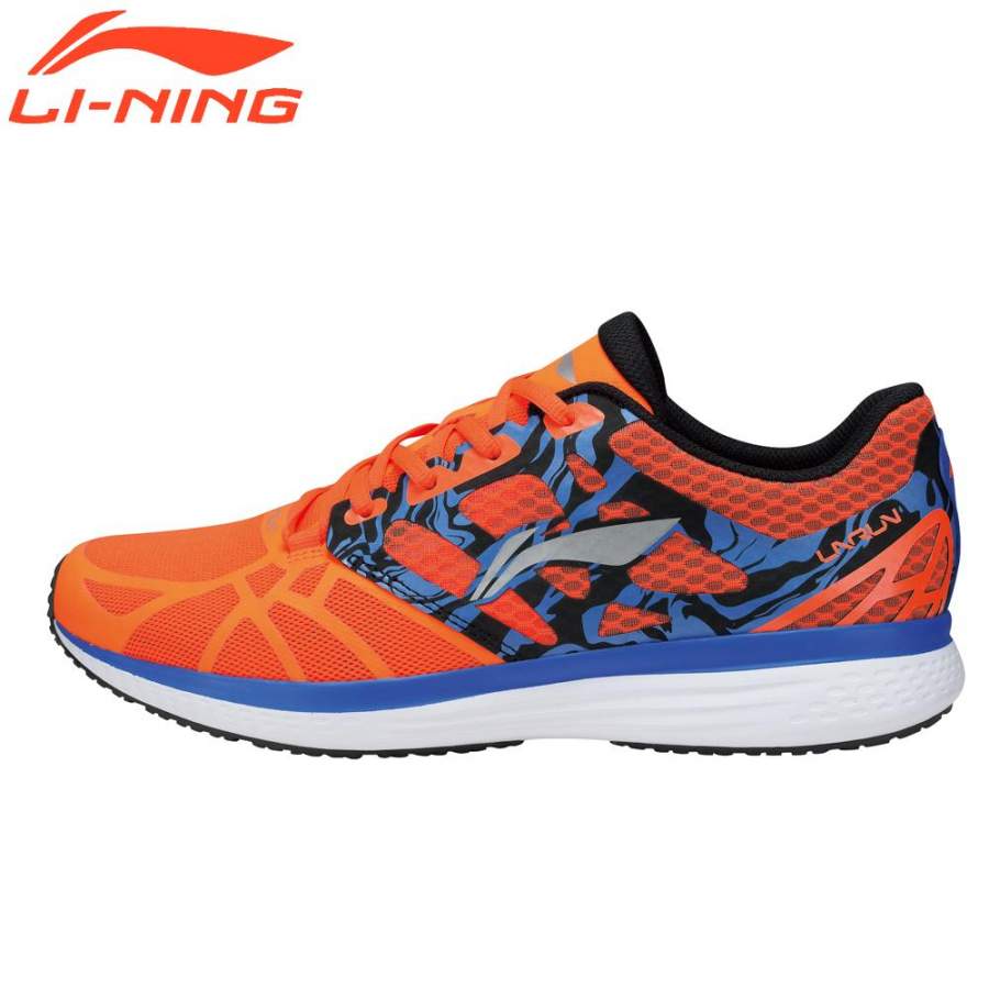 Li-Ning Men’s Cushion Running Shoes Light Weight LiNing Speed Star Series Sneakers Footwear Athletic Jogging Shoes ARHM021