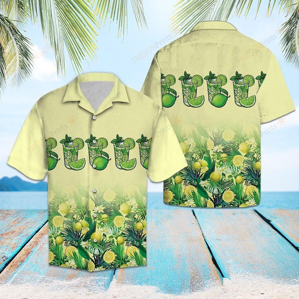 Mojito For Summer Hawaiian Shirt Ha91611