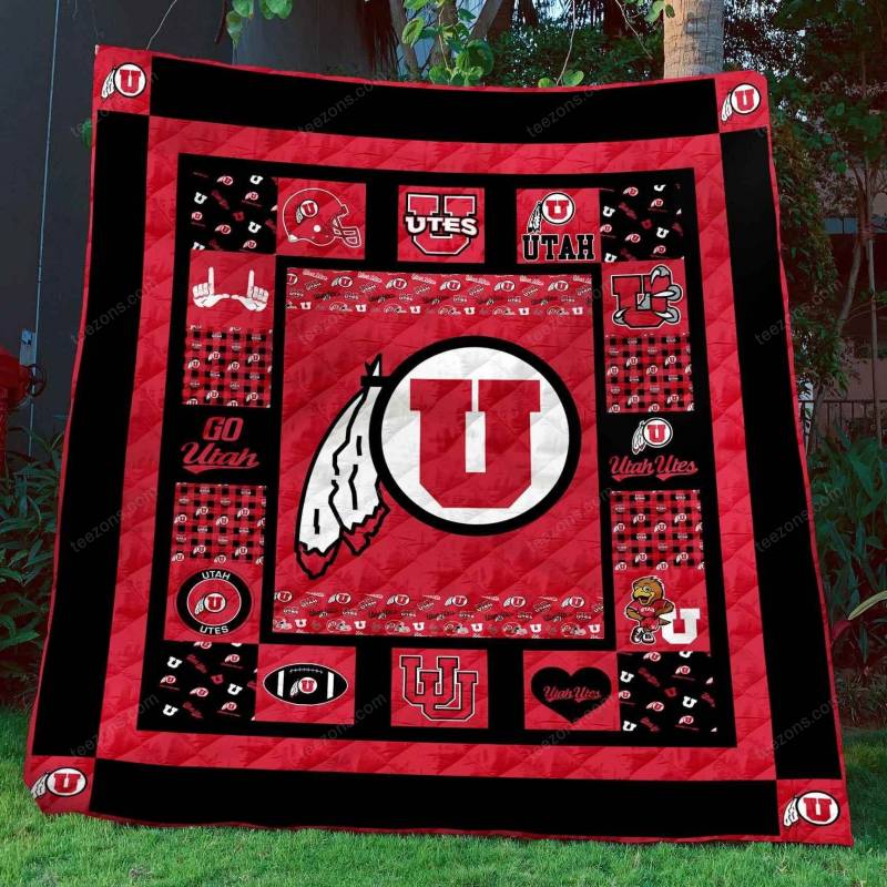 Utah Utes Ver1 Blanket TH1507 Quilt