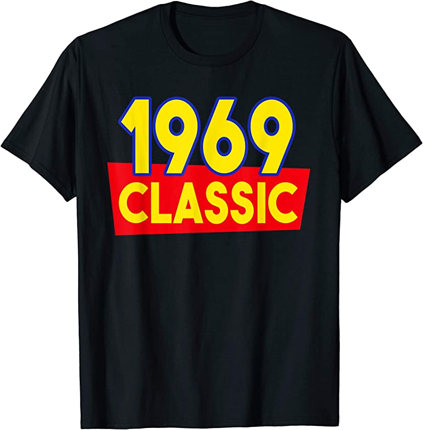 1969 Classic 51st Birthday Gift 51 Year Old Vintage Retro T-Shirt