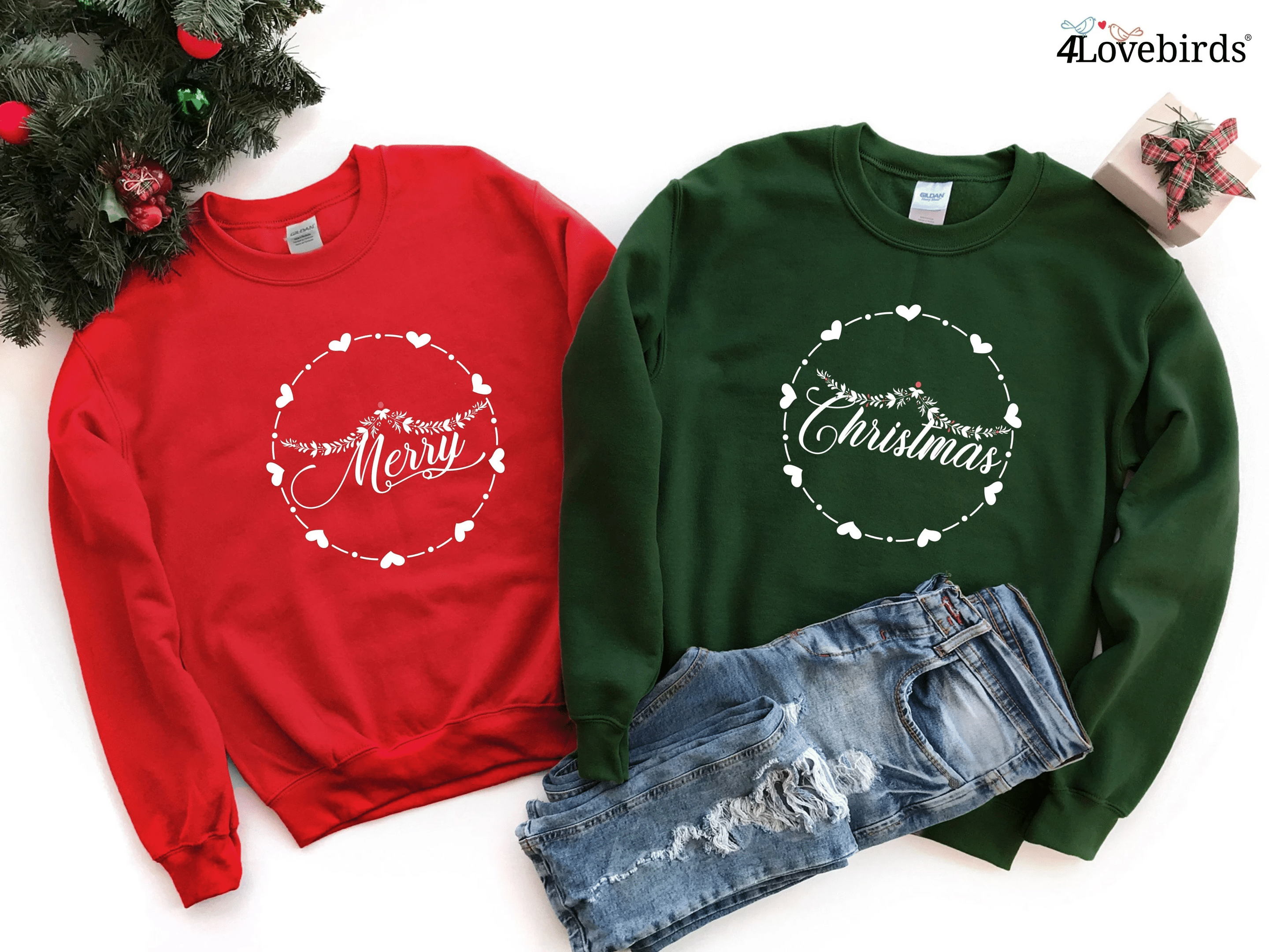 Couple Shirts Funny Merry Christmas Xmas As Mr And Mrs Matching Couple, Valentine Gifts, Christmas Gift Graphic Unisex T Shirt, Sweatshirt, Hoodie Size S – 5Xl