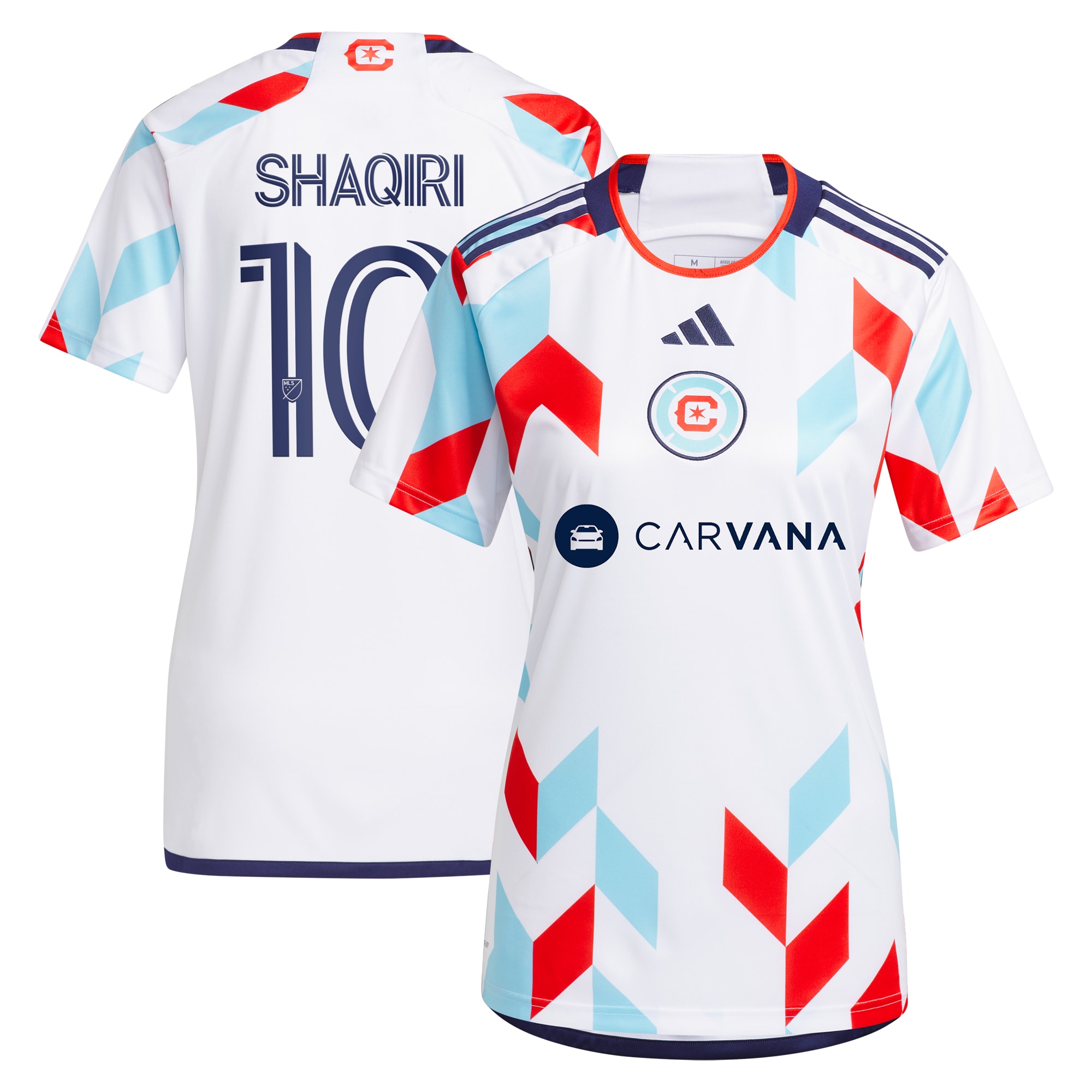 Xherdan Shaqiri Chicago Fire Women's 2024 A Kit For All Replica Player Jersey  White