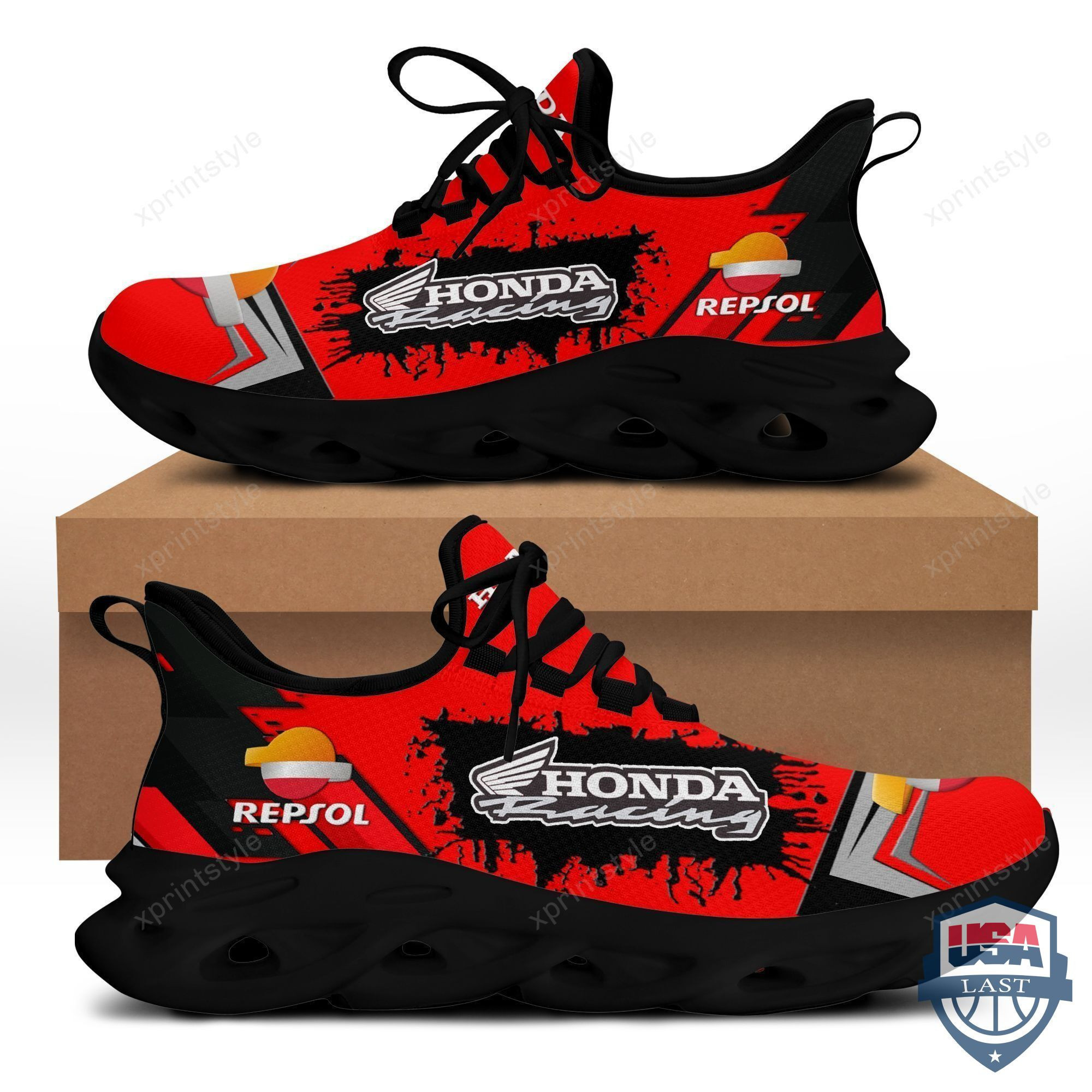 Repsol Honda Max Soul Shoes Red Version