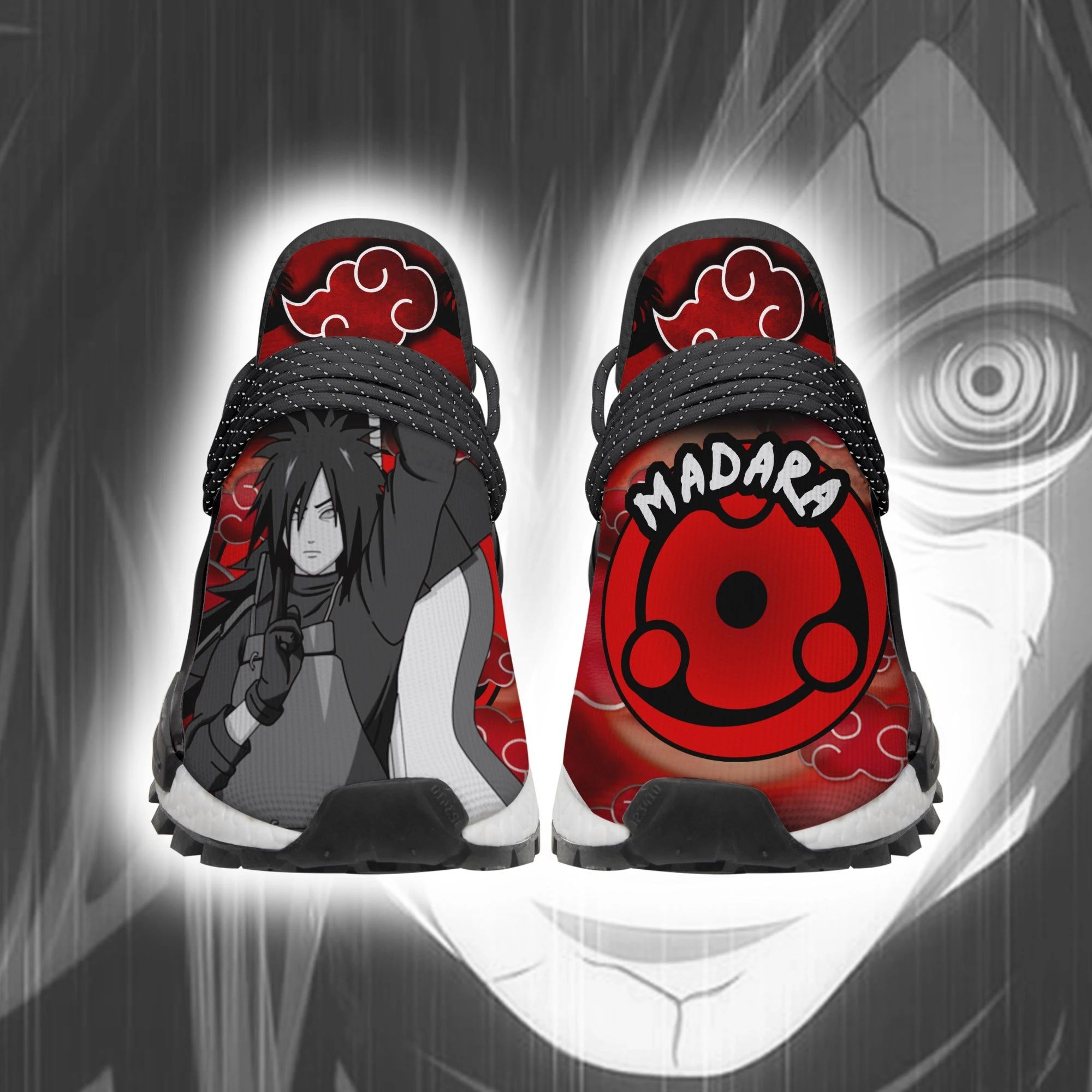 Akatsuki Madara Shoes Costume Naruto Anime Sneakers Unisex Men Women