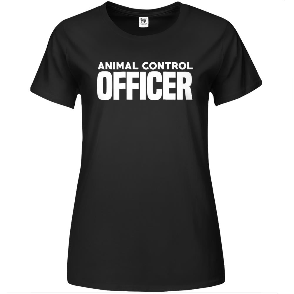 Animal Control Officer Public Safety Uniform Patrol Premium Womens Tshirts