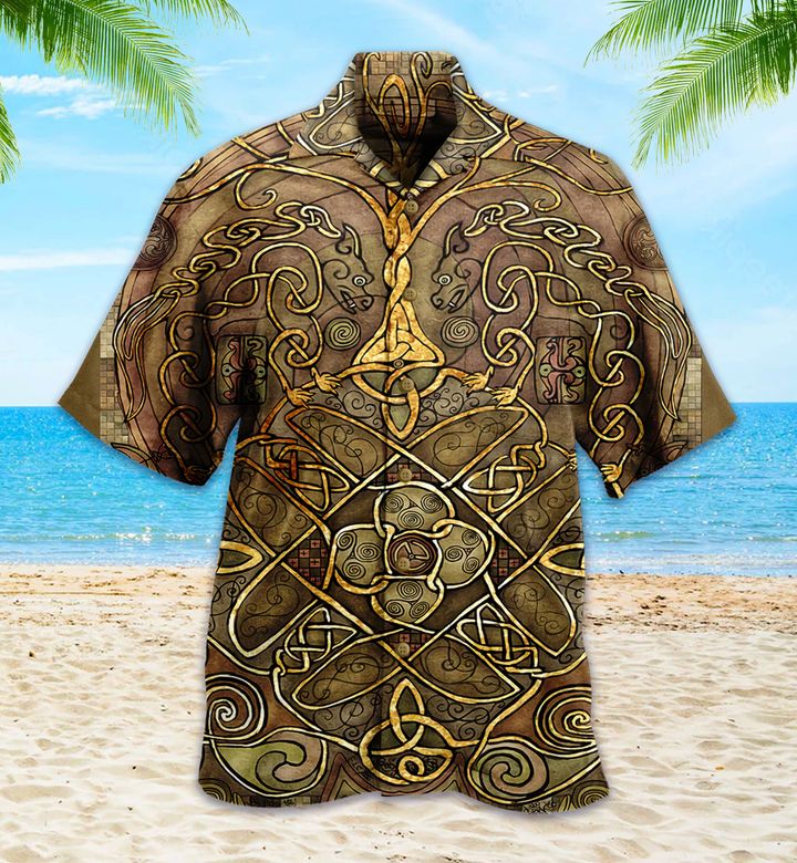 Symbol Viking Tree Celtic Hawaii Shirt Ha81162