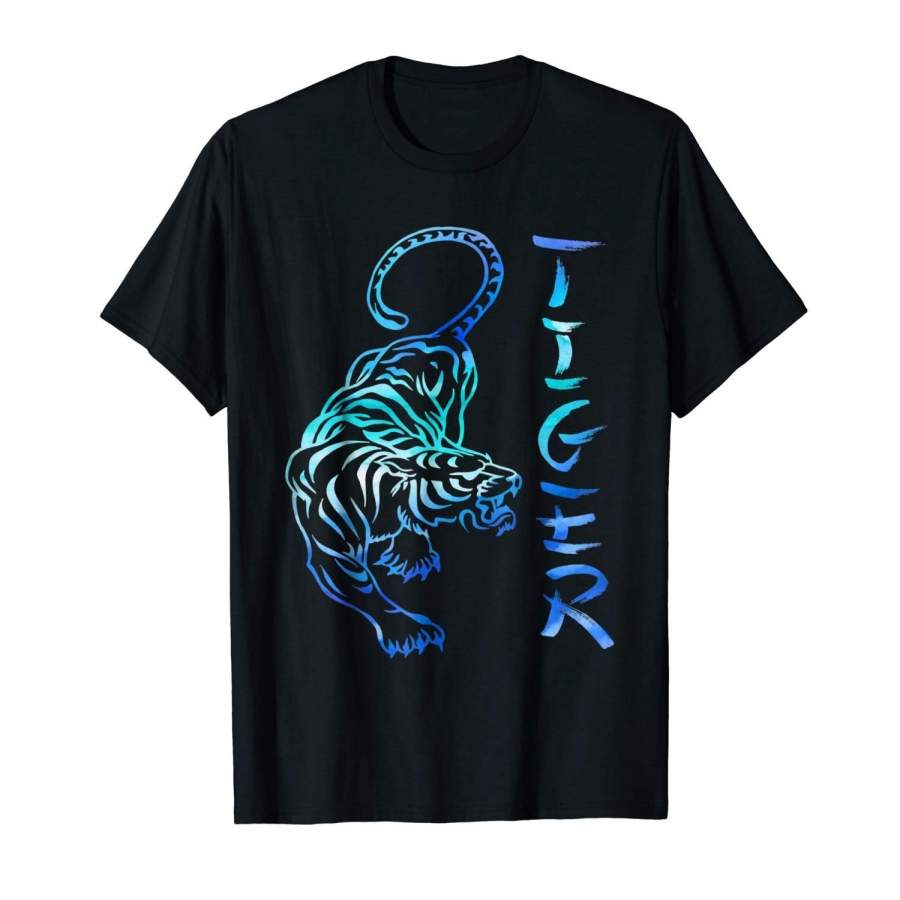 Tiger, Animal, Wild, Jungle, Novelty, Gift – T-Shirt Mens T Shirt Printed T Shirts