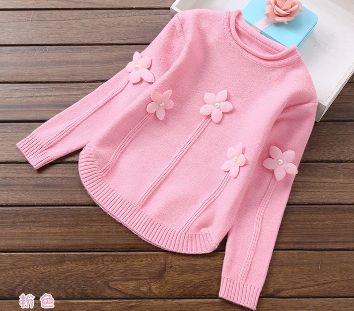 2020 New autumn and winter girls’ sweaters cotton fashion children clothing children cotton sweaters 2-14years child Girl kids alx