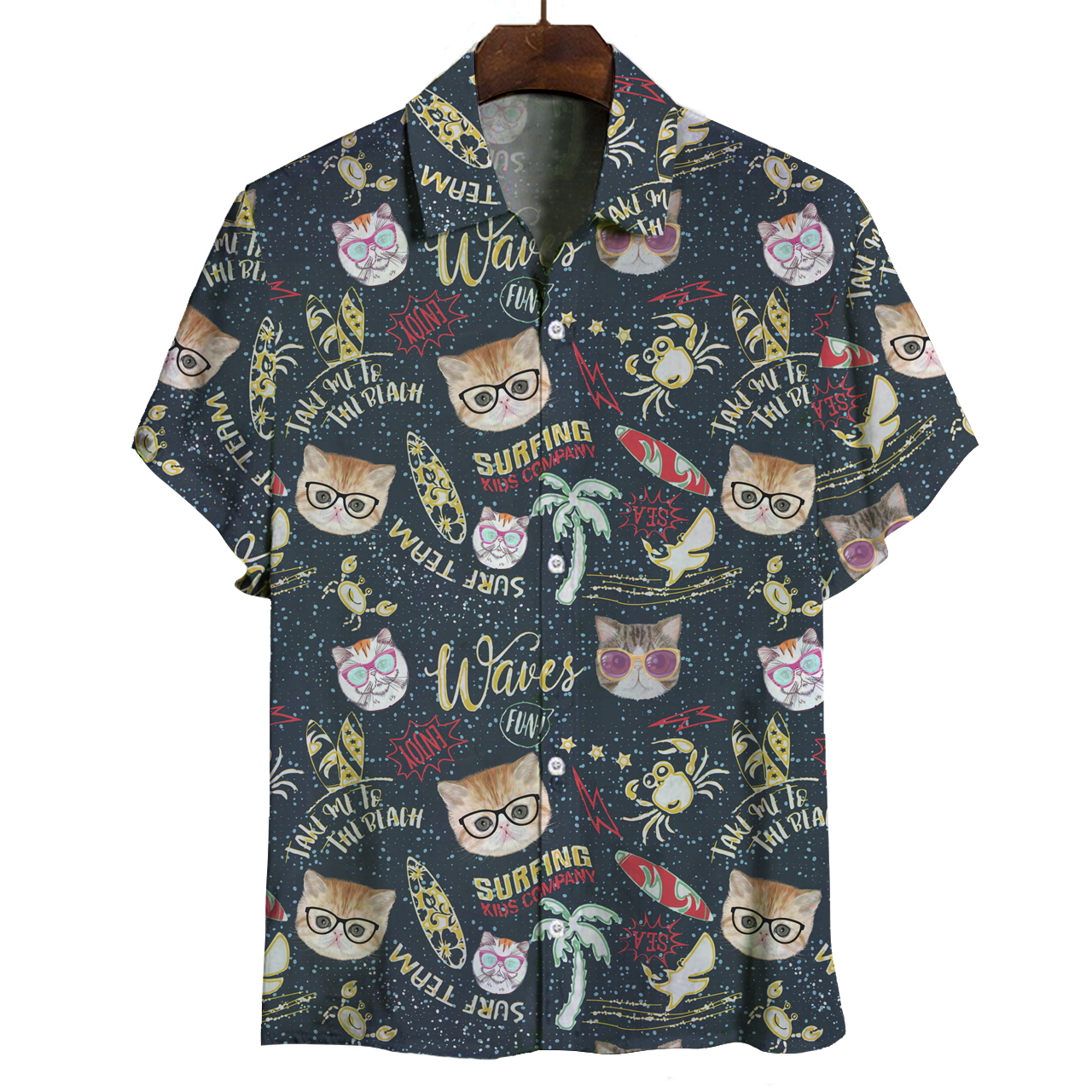 Aloha Hawaii Exotic Cat Shirt Ha100380