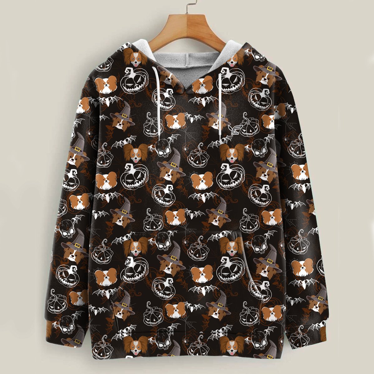 Absolutely Gourdgeous – Papillon Halloween Hoodie