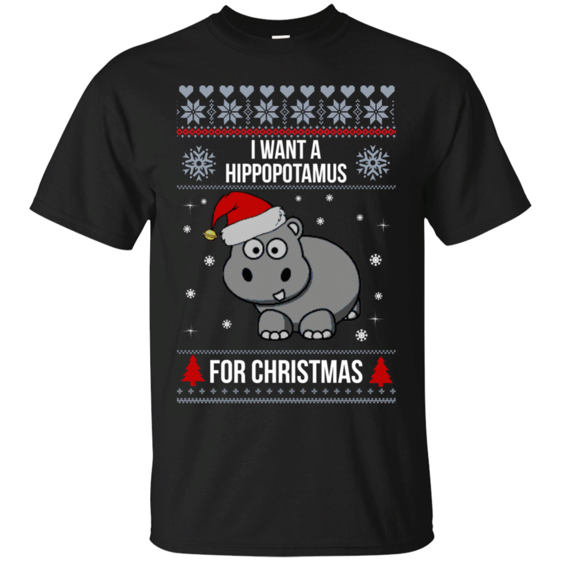 Check out this awesome I Want A Hippopotamus For Christmas Sweater