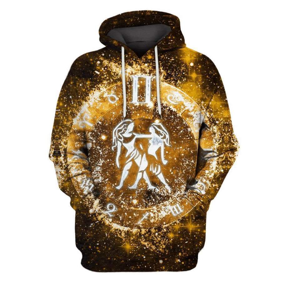 3D Zodiac Gemini Hoodie NTH150807