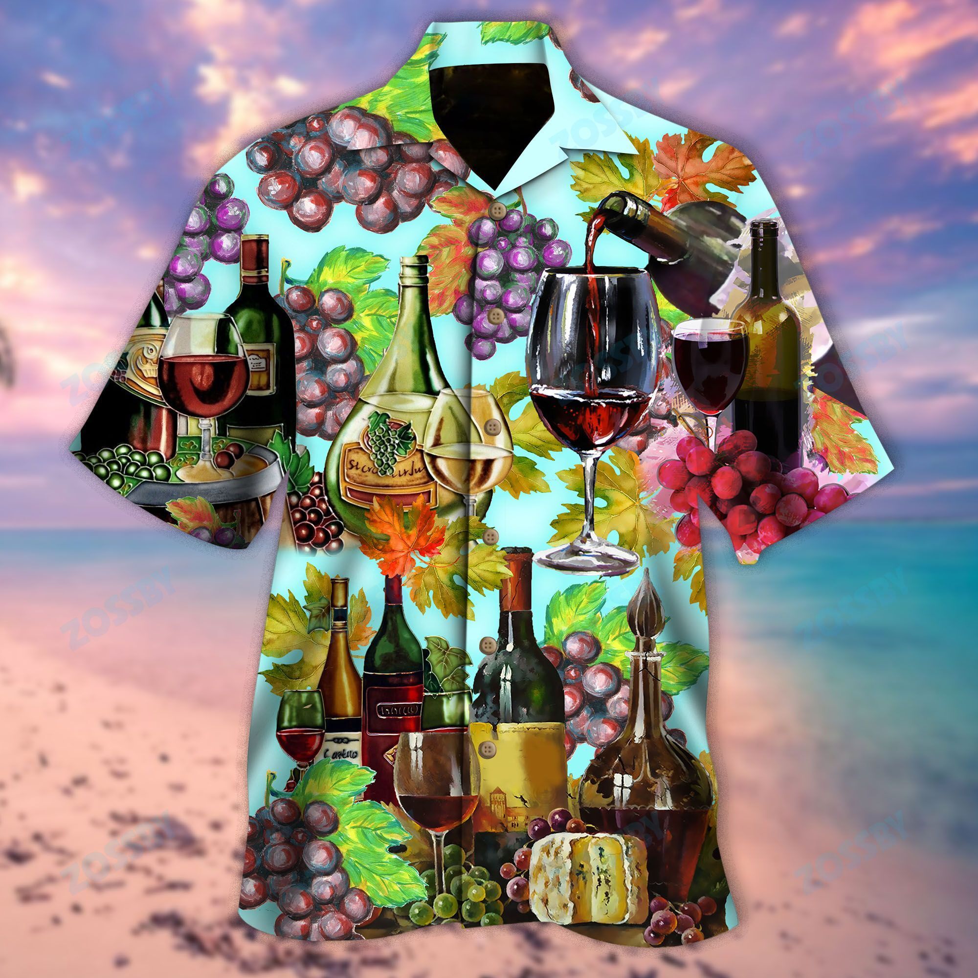 When Life Gives You Grape Unisex Hawaiian Shirt