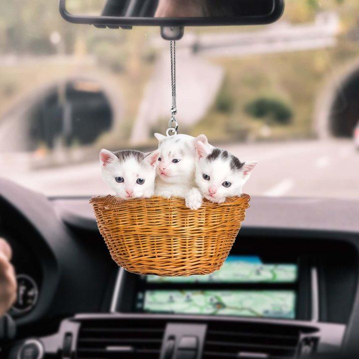 21 Cat Kitty Car Hanging Ornament