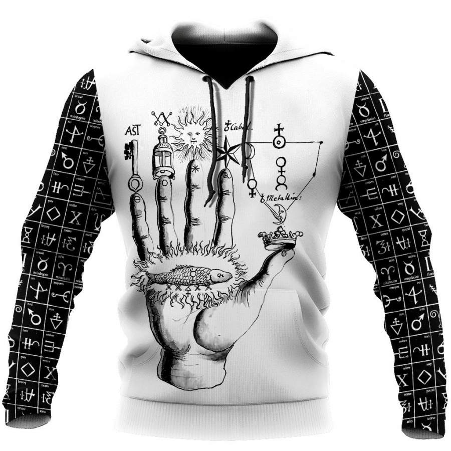 Alchemy 3D All Over Printed Shirts Hoodie