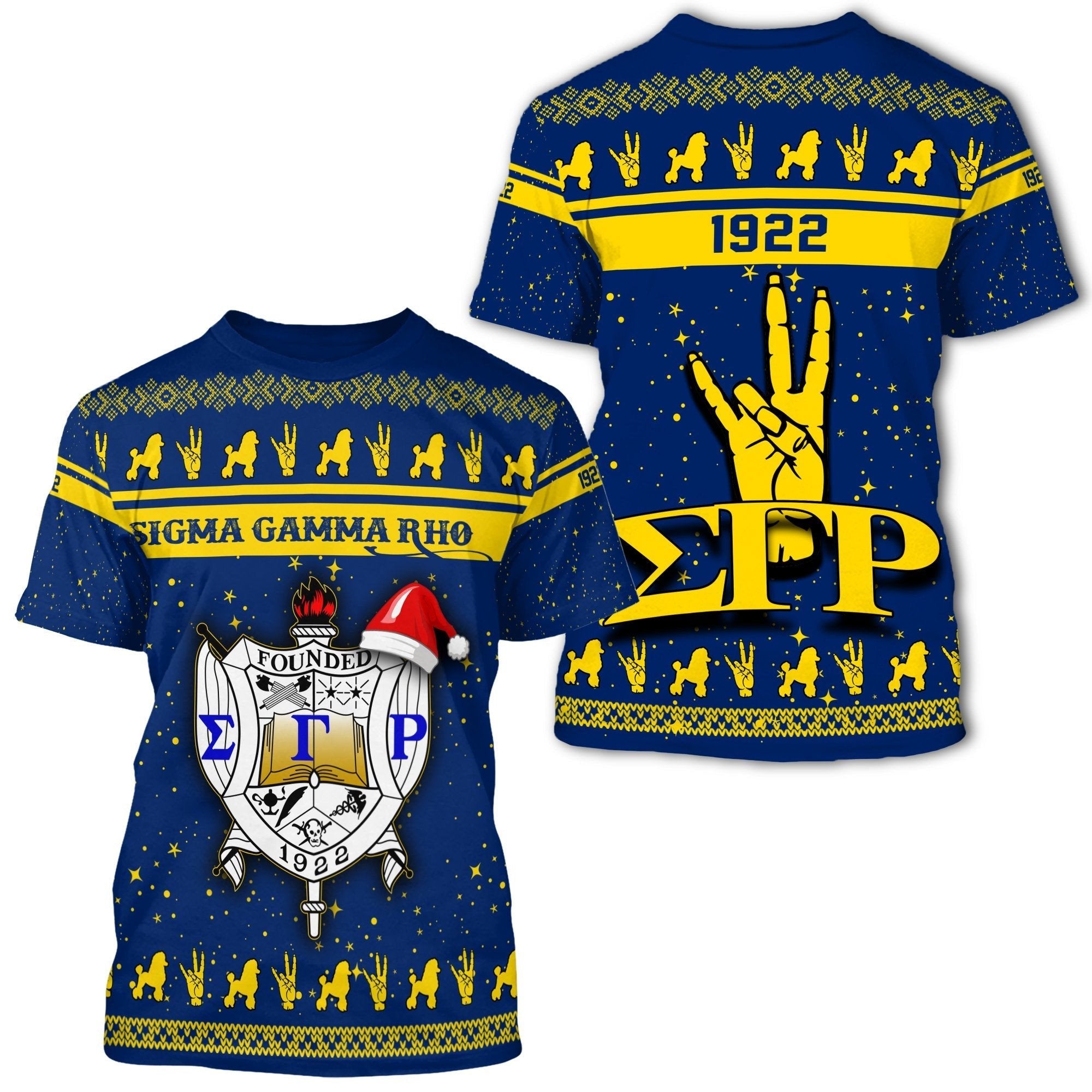 Sorority Tshirt – Sigma Gamma Rho Christmas Tshirt