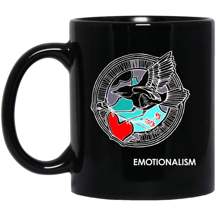 Mens The Avett Brothers Emotionalism Black Mug