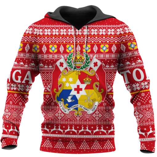 Tonga Ugly Christmas Sweater All Over Print