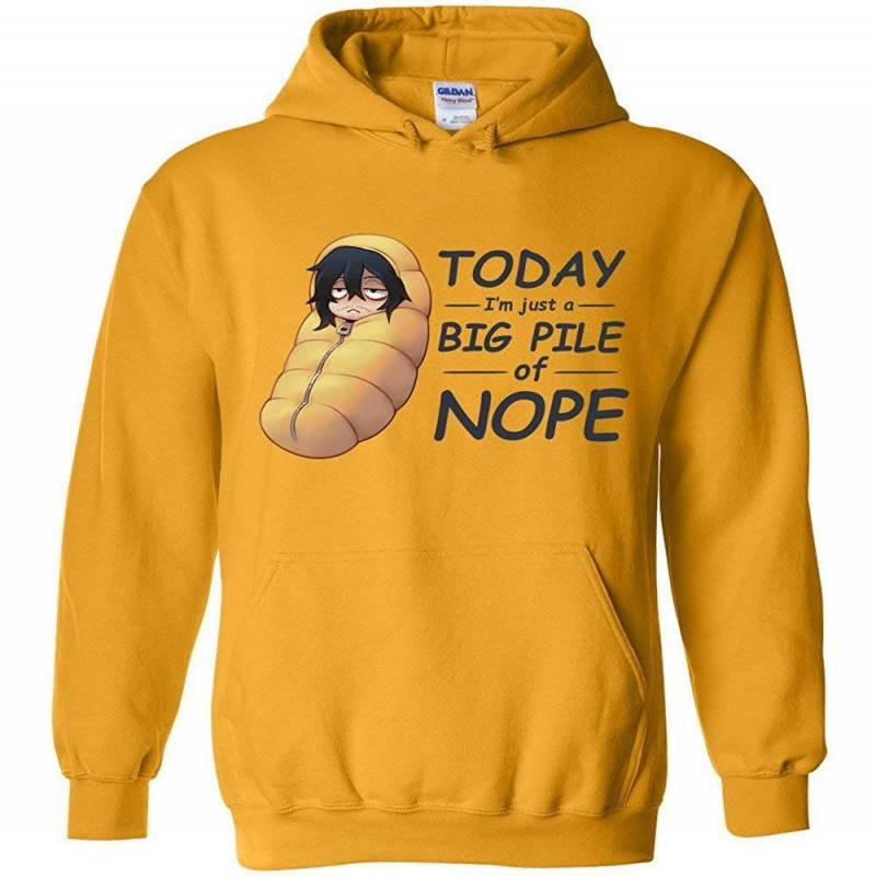 Shouta Aizawa – Today I’m Just A Big Pile Of Nope. Eraser Head my Hoodie