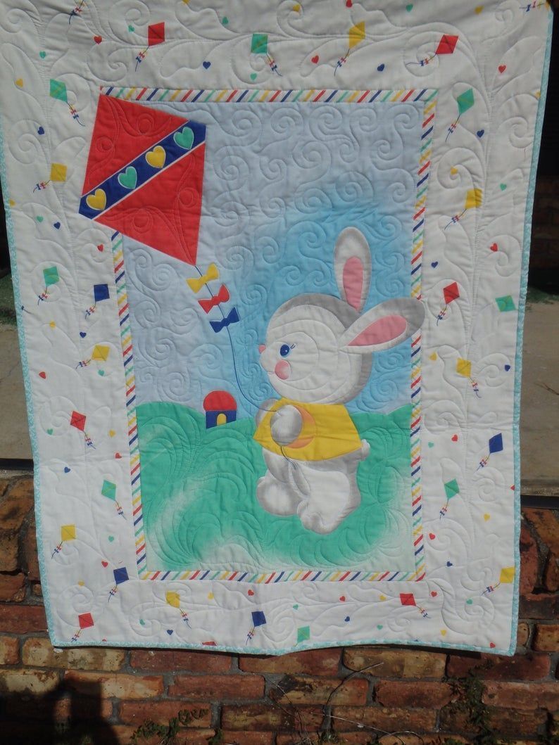 Baby Rabbit Quilt Tumnw