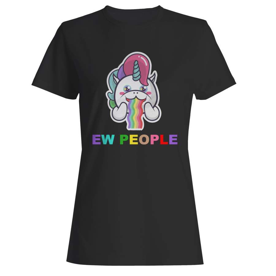 Ew People Unicorn Woman’s T-Shirt