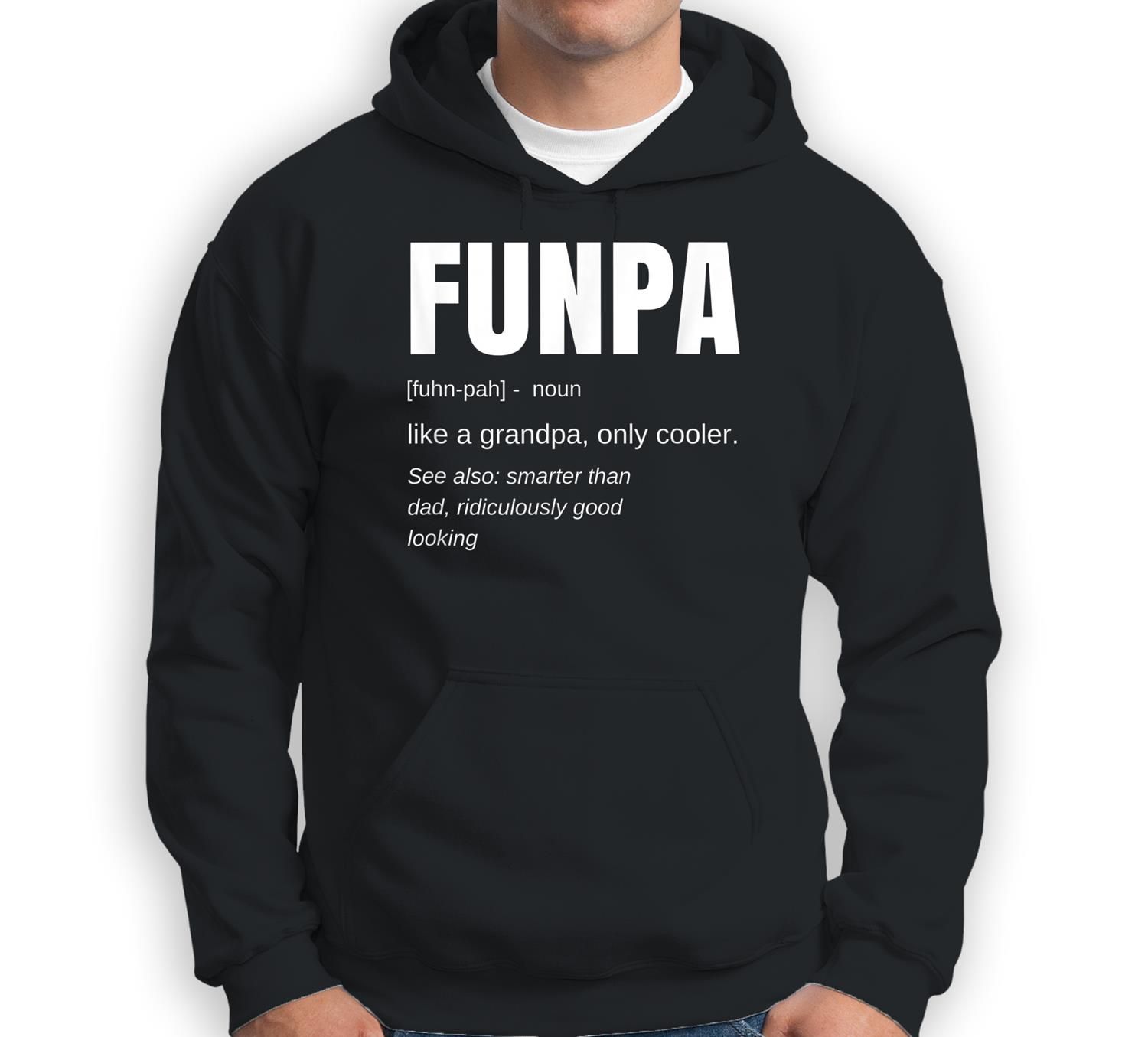 Funny Grandfather Gift – Funpa Definition Fun Grandpa Sweatshirt & Hoodie