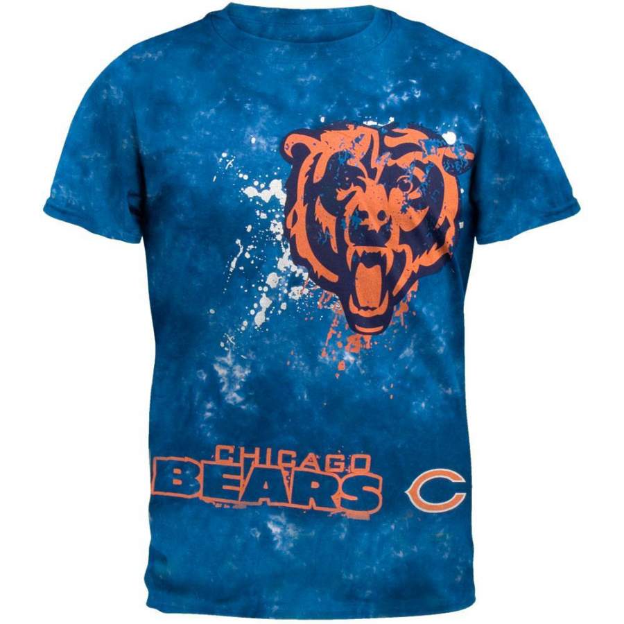 Chicago Bears – Fade Tie Dye T-Shirt