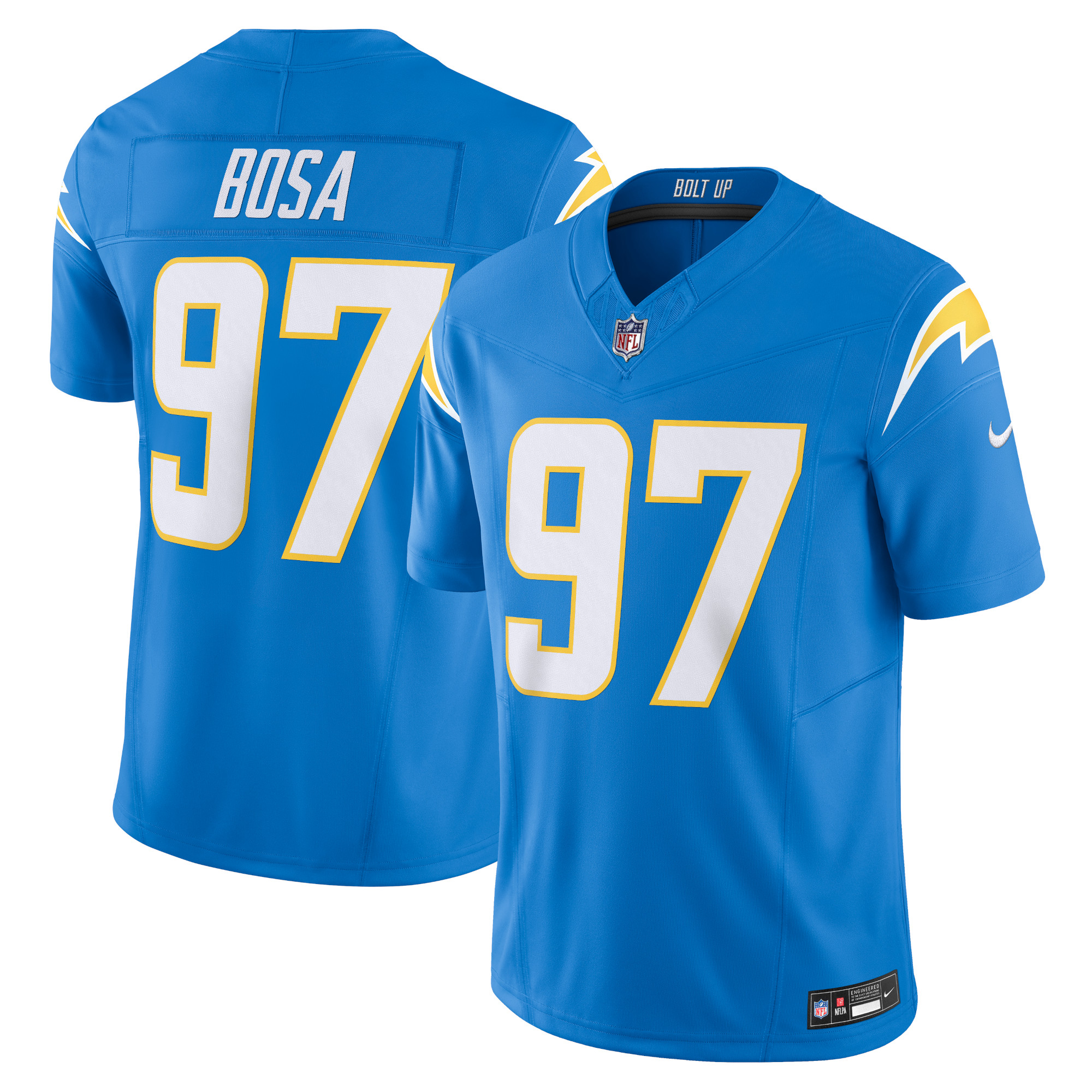 Joey Bosa Los Angeles Chargers Vapor F.U.S.E. Limited Jersey – Powder Blue