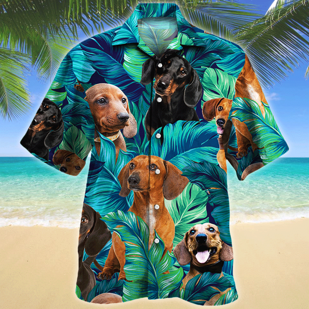 Dachshund Dog Lovers Gift Hawaiian Shirt Ha111117