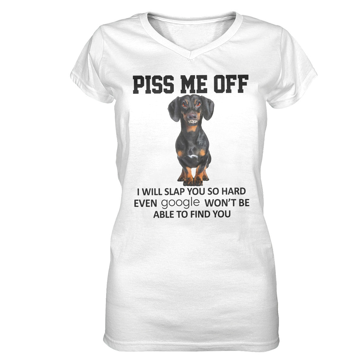 Dachshund Lovers Shirt 08 Ez01 1009 Women V-Neck T-Shirt