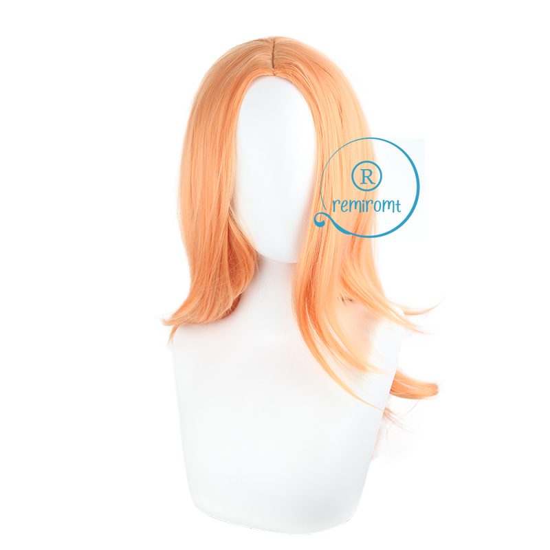 Anime Tokyo Revengers Yuzuha Shiba Cosplay Wig Long Orange Ginger Wig for Girls Synthetic Hair Halloween Party Women Role Play alx