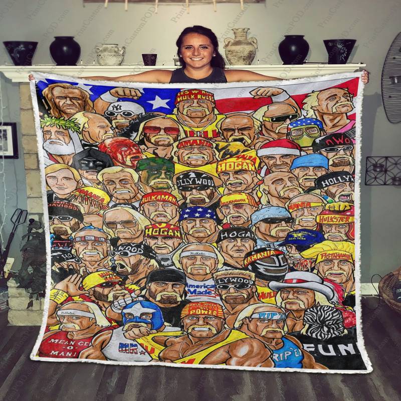 [TA] – 50 Shades of Hulk Hogan Blanket